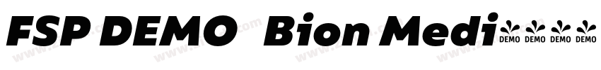 FSP DEMO   Bion Medi字体转换